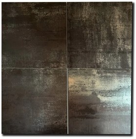 Vloertegel 30x60 Cm Metallook Metallica Roest Antraciet A110
