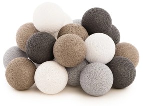 Cotton Ball Lights Outdoor lichtslinger - Starter Kit - Sombra