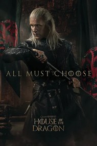 Kunstafdruk House of the Dragon - Prince Deamon Targaryen