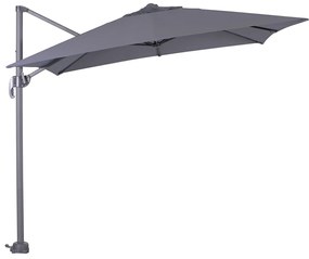 Garden Impressions Hawaii zweefparasol S 250x250 - donker grijs