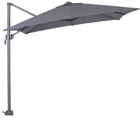 Garden Impressions Hawaii zweefparasol S 250x250 - donker grijs
