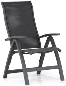 Tuinset 4 personen 180 cm Aluminium/Textileen /Aluminium/textileen Grijs Presto Tarenta/Forest