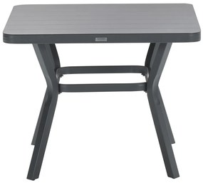 Garden Impressions Mina tuintafel 90x90xH71 - donker grijs