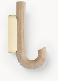Eikenhouten wandhaak Umbrella, in verschillende formaten