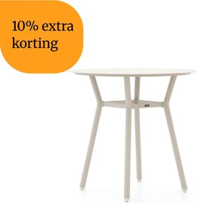 + 10% kassakorting | Bartafel Manifesto  | Rond  | Tuintafel Aluminium | Ø110cm | 4 personen | Kees Smit Tuinmeubelen