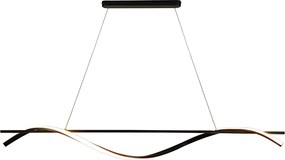 Hanglamp LHJ019-CP 120 cm ZWART