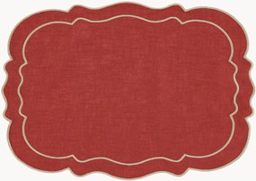Placemat Clou met randborduurwerk