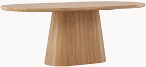Ovale eettafel Stjärnö met houtlook, 200 x 90 cm