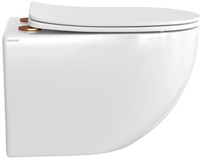 Brauer Tornado hangend toilet met tornadospoeling en quick release toiletzitting