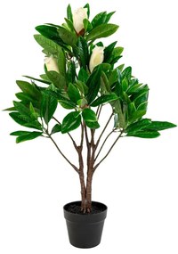 House Nordic Kunstplant Magnolia 90 cm groen