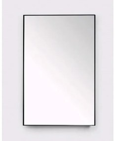 Royal Plaza Merlot spiegel 140x80cm zonder verlichting rechthoek Glas Zwart mat