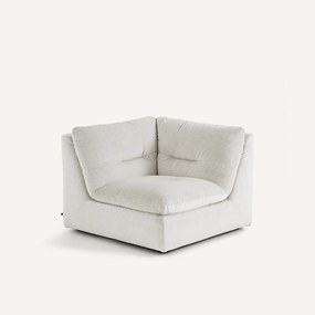 Modulaire 90° hoek in linnen fluweel, GIULIANO