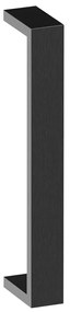 Brauer handdoekbeugel 50cm gunmetal geborsteld