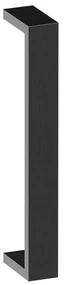 Brauer handdoekbeugel 50cm gunmetal geborsteld