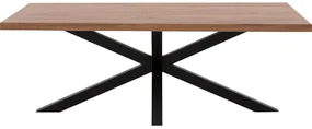 Goossens Eettafel Blade, Strak blad 220 x 100 cm 6 cm dik