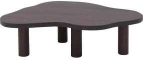 Goossens Salontafel Tree organisch, hout eiken bruin,, 120 x 40 x 75 cm