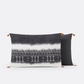 Kussensloop in gewassen katoen, Yoruba