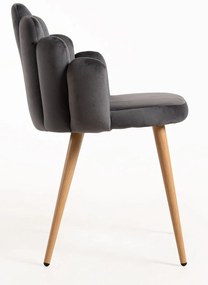 Hand Fluwelen Stoel