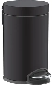 Hansgrohe Addstoris pedaalemmer softclose 3 liter mat zwart 41775670