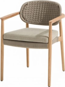 Milou dining tuinstoel rustic teak Taste 4SO