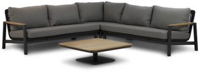 Hoek loungeset 5 personen Aluminium/Rope Grijs  Coco Ralph/Ralph