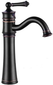 Wastafelkraan Rea Vintage Old Black Low