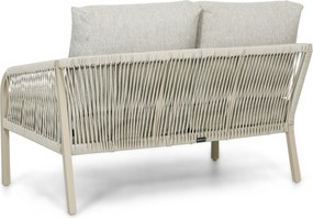 Hoek loungeset  Rope Taupe  Lifestyle Garden Furniture Biagio