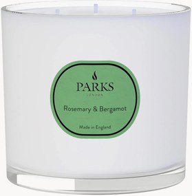 Handgemaakte 3-lonts geurkaars Vintage Aromatherapy (rozemarijn, bergamot & lavendel)