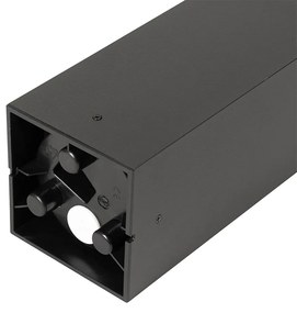 Modern buiten paaltje zwart 60 cm IP44 - Nicole