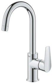 GROHE BauEdge waterbesparende 1-gats wastafelkraan L-size chroom 23911001