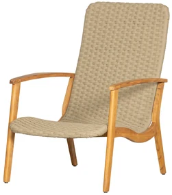 Exotan Loungestoel - Stony - Teak - Army Green - Exotan