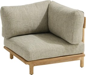 Taste by 4 Seasons Marco lounge hoekbank XL teak LoungebankLoungeset   houtkleur weerbestendig