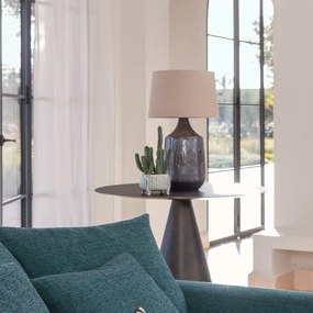 Tafellamp, keramiek en linnen, Synn