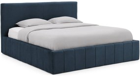 Goossens Bedframe Carte, 160 x 200 cm met storage, met 2x lattenbodem