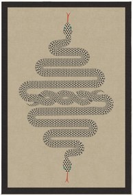 Wasbaar laagpolig vloerkleed Venom van Jonathan Adler