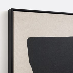 Doek in bedrukt linnen 70x100 cm, Lodga