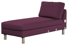 Dekoria Model Karlstad chaise longue bijzetbank, paars