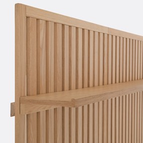 Hoog hoofdbord met legplank, Theonie