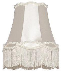 Stoffen lampenkap crème 30 cm - Granny