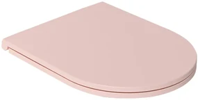Isvea Infinity softclose toiletzitting roze mat