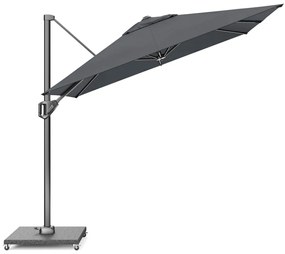 Platinum Voyager Zweefparasol T .x.m (excl Voet) Polyester Grijs