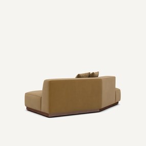 Halve bank links in linnen fluweel, JACOPO