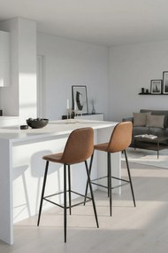 Zwarte Teok Kunstleer