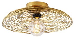 Oosterse plafondlamp goud 40 cm - GlanOosters E27 rond Binnenverlichting Lamp