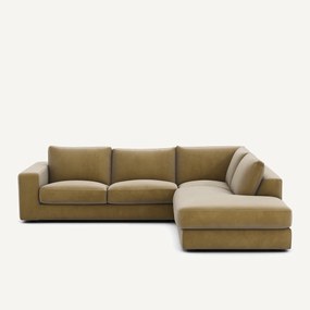 Hoekbank in fluweel, Skander