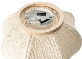 Oosterse plafondlamp naturel - Rob