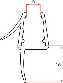 Sanigoods universele lekstrip 6mm