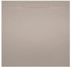 Riho ISOLA Douchebak - 80x80x3cm - mat pebble grey D007001106