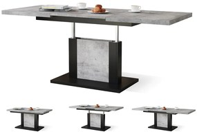 ORION beton / zwart, salontafel