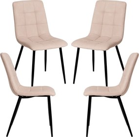 Pack 4 Stuhl Stoelen